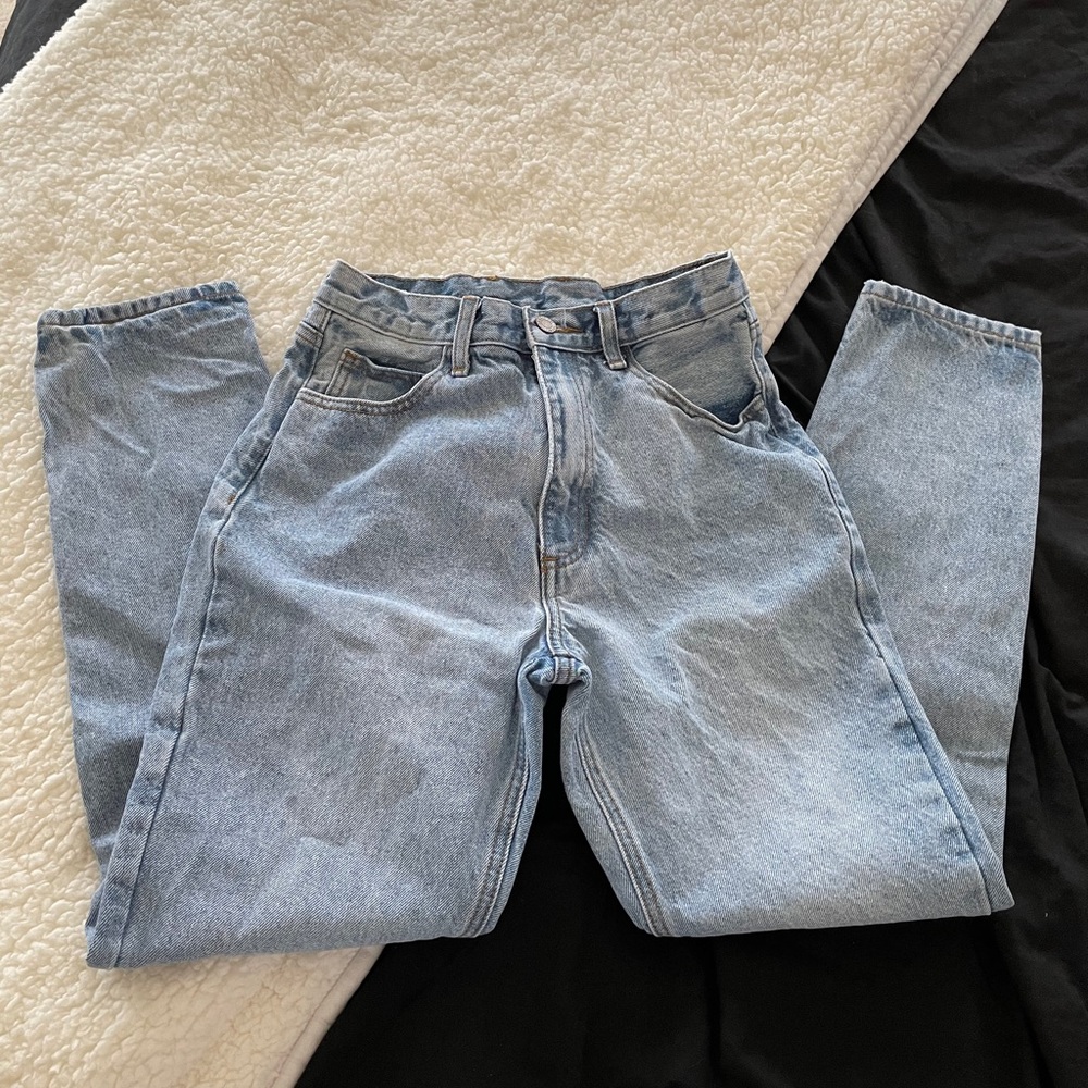 JOHN GALT BLUE BAGGY MOM JEANS🦋